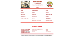 Desktop Screenshot of bbb.sk